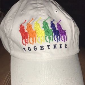 Polo Ralph Lauren LGBTQ Pride Hat NWT